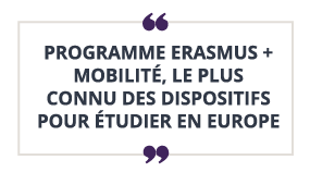 Programme erasmus+ mobilité, le plus connu des dispositifs pour étudier en europe