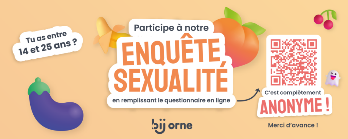 Participe à l'enquête sur la sexualité des jeunes ornais !