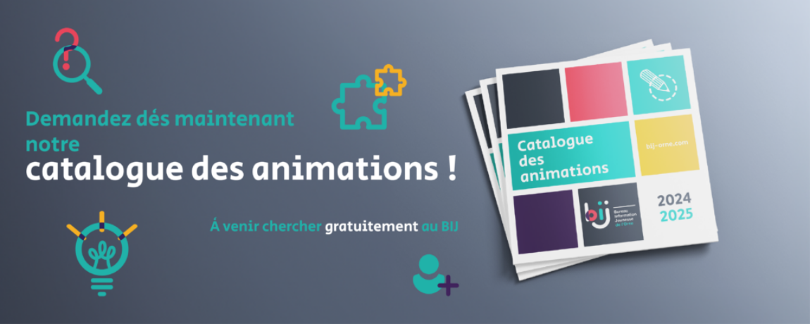 Venez récupérer gratuitement un exemplaire de notre catalogue des animations !