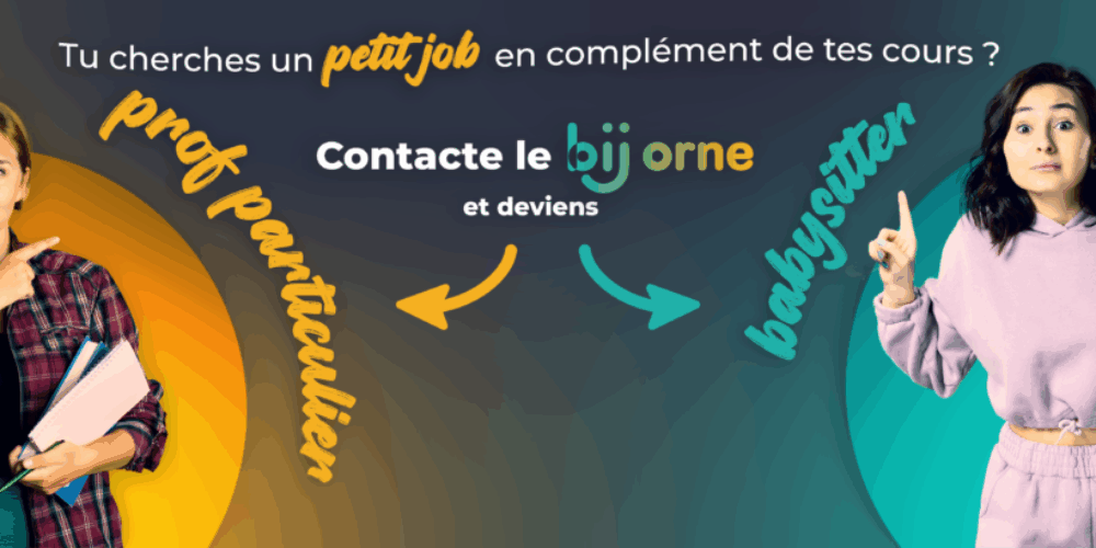 Tu cherches un petit job complémentaire ? Le BIJ t'aide à devenir prof particulier ou babysitter !