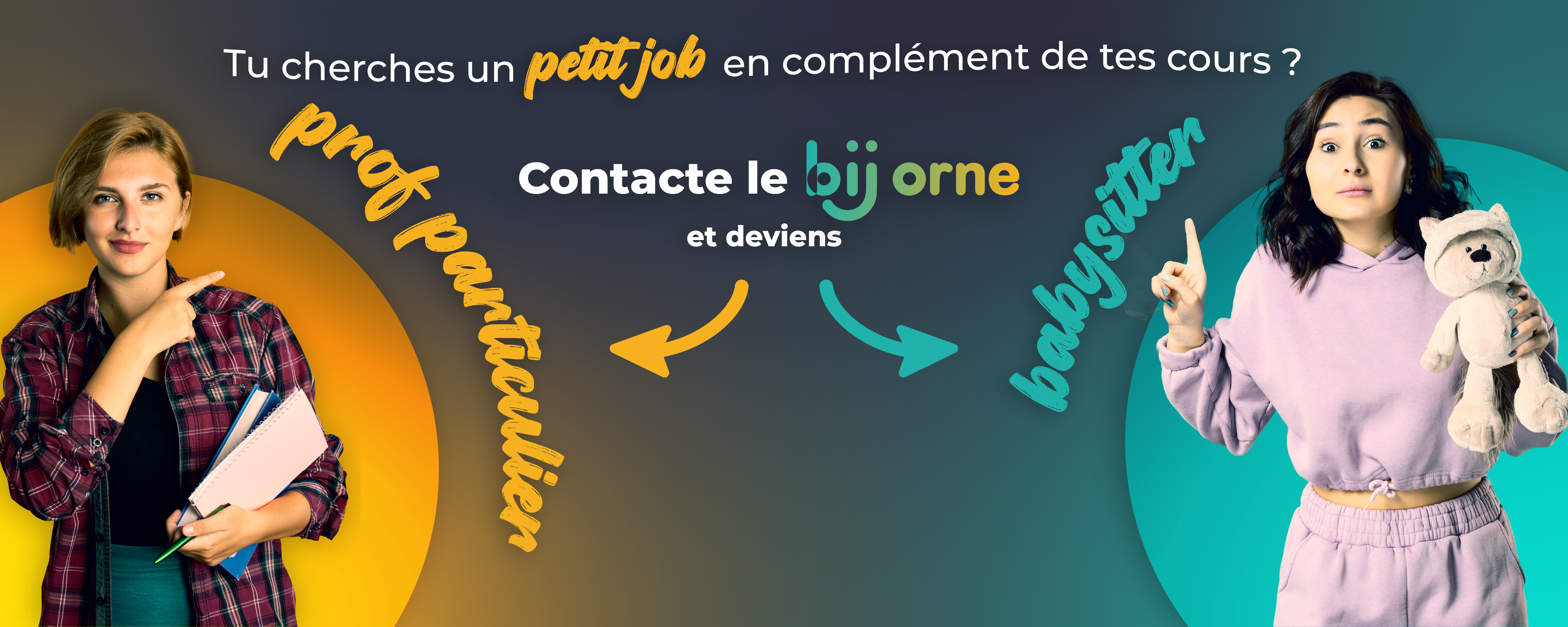 Inscris-toi gratuitement à nos services babysitting et cours particuliers