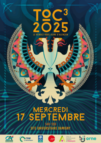 Toc 3 2025 Le rendez-vous jeune d'Alençon le mercredi 17 septembre