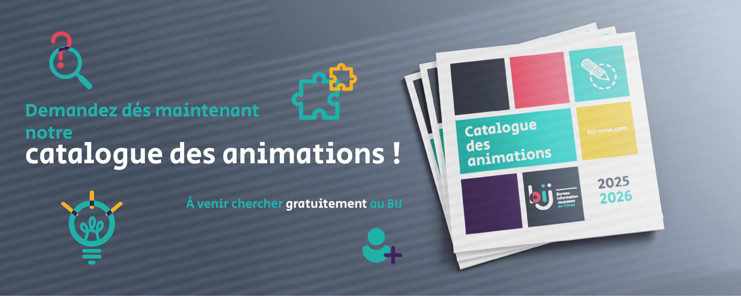 Téléchargez gratuitement le catalogue des animations du BIJ de l'Orne