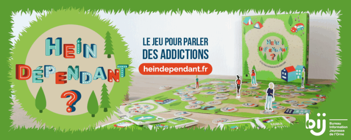 Hein Dépendant, le jeu qui parle des addictions