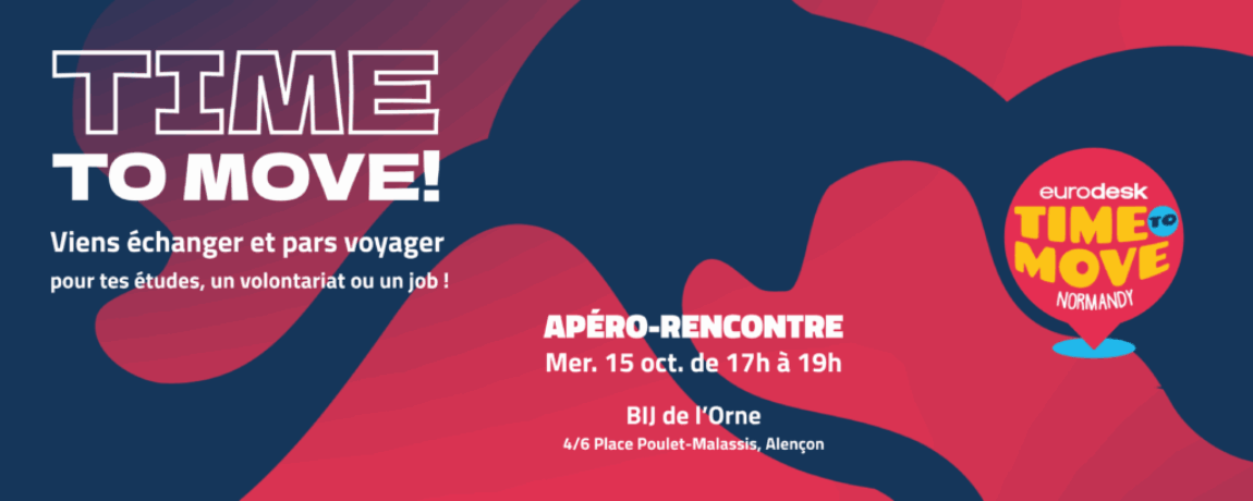 Time To Move à Alençon le 15 octobre au BIJ !