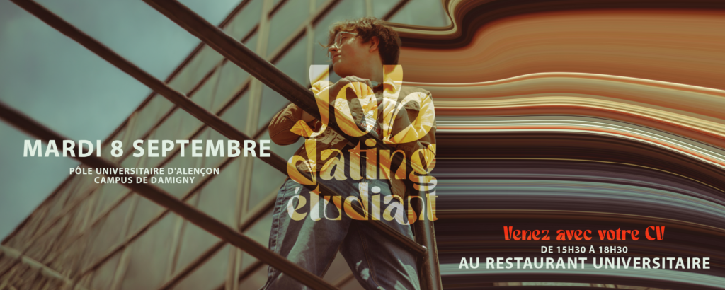 Tu cherches un job en plus de tes études ? rdv le 8 septembre
