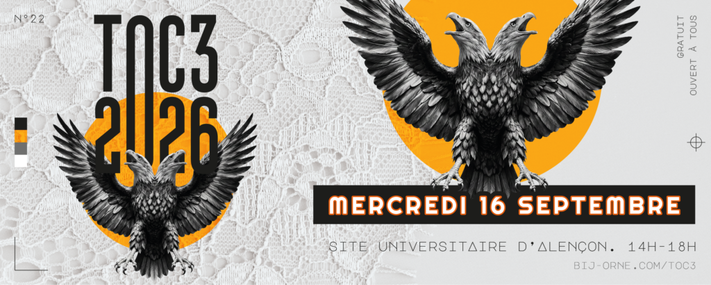 Mercredi 16 septembre - Toc3 le rdv étudiant d'Alençon